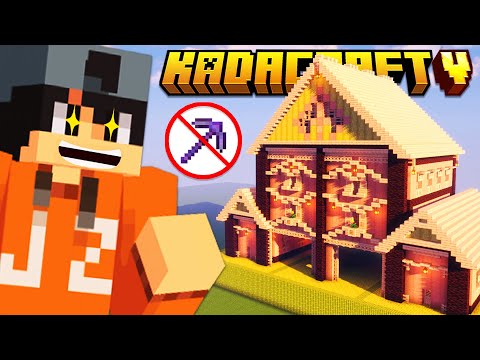 Kadacraft S5: Episode 25 - MANSION PARA SA MGA PETS KO - NO PICKAXE CHALLENGE
