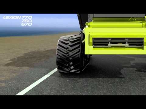 CLAAS LEXION 770 760 670 TERRA TRAC / 2010