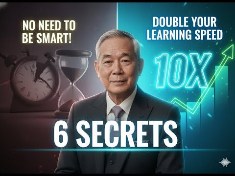 6 SECRETS to Learn Anything FASTER & SMARTER (Double Your Learning Speed)