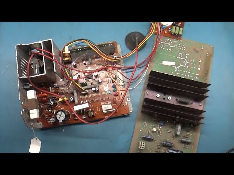 25" A-One AM-3016 Arcade Monitor Chassis Repair (Part 2) - Fixed! - I Goofed Up