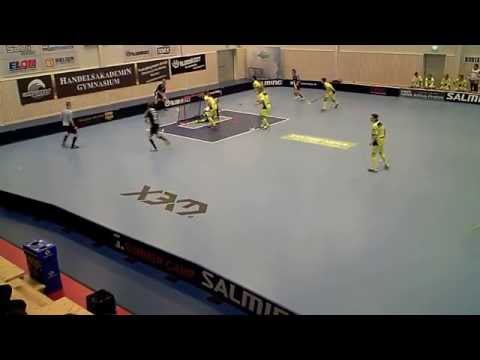 Juniorallsvenskan J 141107 Lindås IBK - Halmstads IBK (9-1) HD Per2