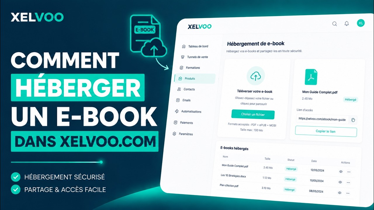 Ajouter un ebook XELVOO