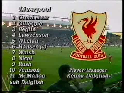 Liverpool v Chelsea 1986-87