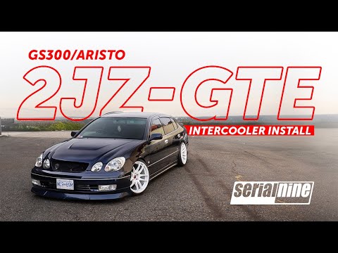 Greddy Front Mount Intercooler Install on Aristo / GS300 | SERIALNINE