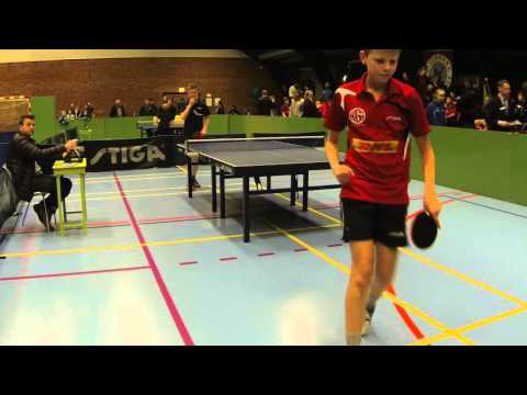 160117 ØM 2016, Nicklas Boldt Hansen - Felipe Matarese