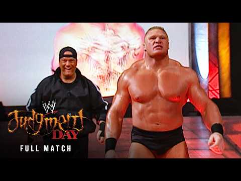 Brock Lesnar & Paul Heyman vs Hardy Boyz (WWE Judgment Day 2002)