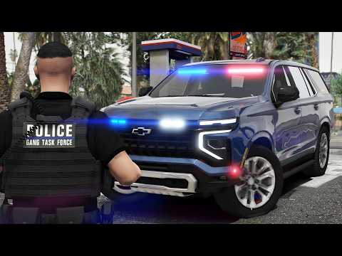 GTA 5 LSPDFR | Gang Task Force | New 2026 Unmarked Tahoe | Ultra GTA 5 Graphics