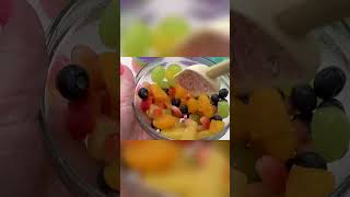 Rainbow Yogurt Parfait: Easy & Delicious Breakfast for lunch Idea! #shorts