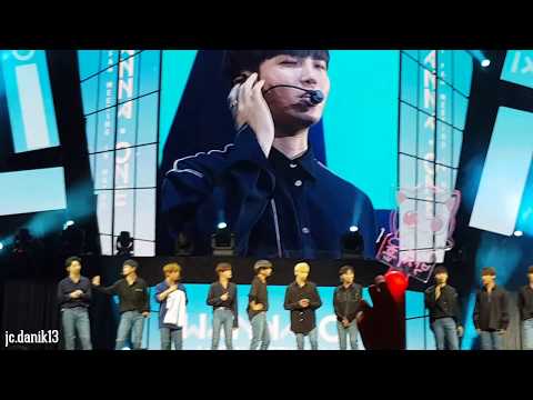 180114 Wanna One FM in Macau - Closing Ment - All members