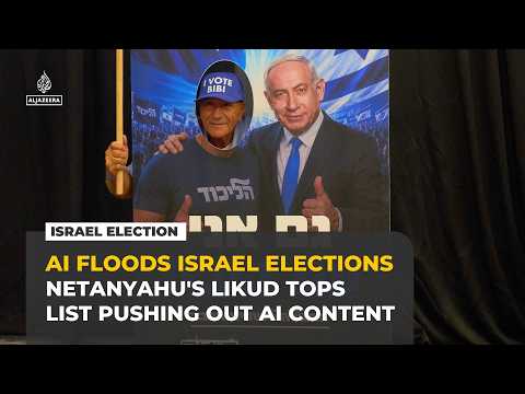 AI floods Israel election campaign as Netanyahu’s Likud leads content push