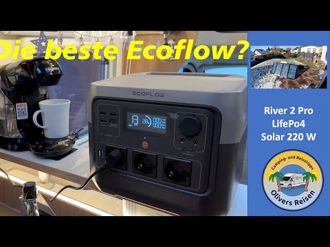 EcoFlow River 2 Pro und Solarpanel -  Neuheit 2023