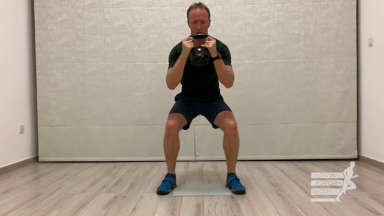 Goblet Squat: Kettlebell - YouTube