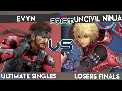 PRISM 188 - Evyn (Snake) vs. Uncivil Ninja (Shulk) - Losers Finals - Smash Ultimate Singles