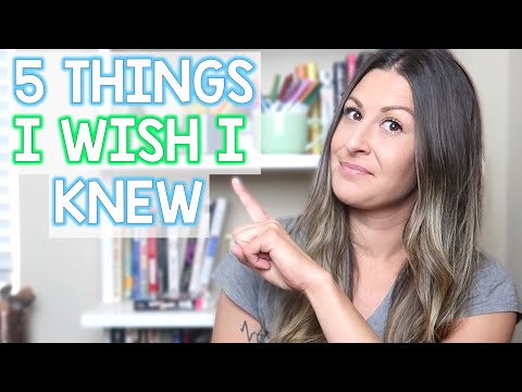 WHAT I WISH I KNEW MY FIRST YEAR TEACHING! - |New School Year Series|