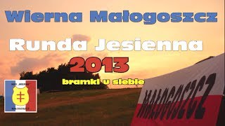 preview picture of video 'Wierna Małogoszcz - runda jesienna 2013 - bramki u siebie'