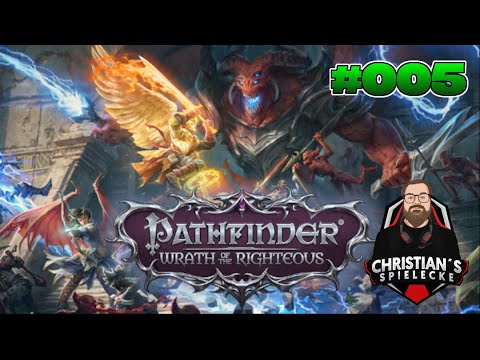 Pathfinder: Wrath of the Righteous Deutsch #005 Los Rein da!!! Das Labyrinth und die ersten Kämpfe