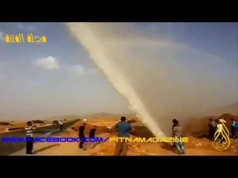 لا يفوتك سبحان الله عجيب و غريب | إنفجار المياه العذبة نعمة من عند الله . ولاية #الجلفة #الجزائر .