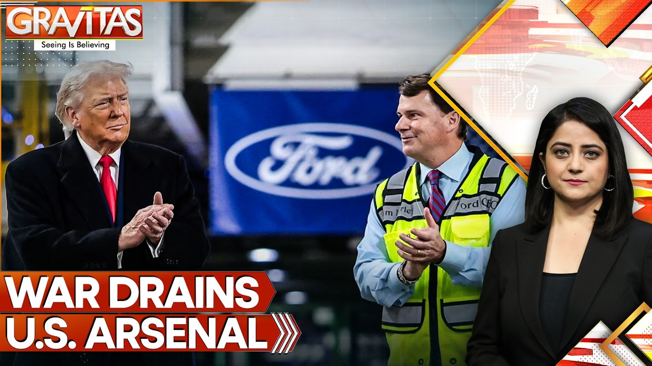 Trump Turns to Auto Giants as War Hits US Weapons Supply | GRAVITAS