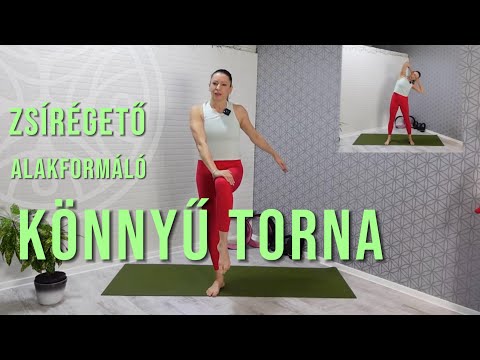 ZSÍRÉGETŐ- ALAKFORMÁLÓ KÖNNYŰ TORNA