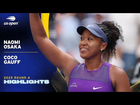 Naomi Osaka vs. Coco Gauff Highlights | 2025 US Open Round 4