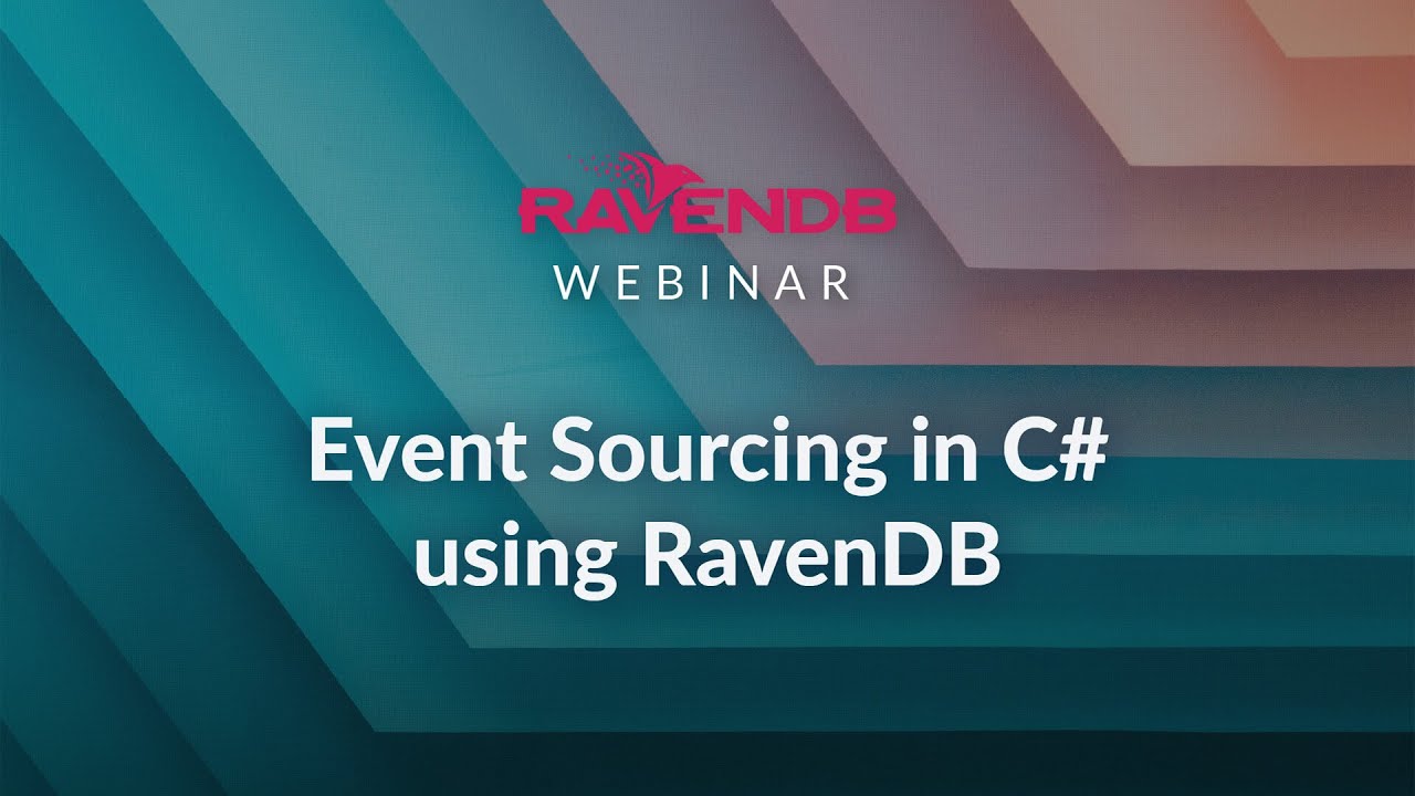 Event Sourcing in C# using RavenDB