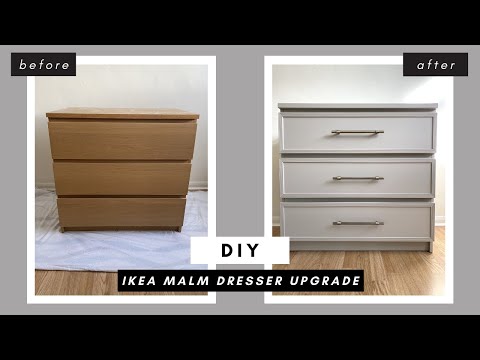 IKEA MALM TRANSFORMATION | Budget IKEA Hack | Shade Shannon