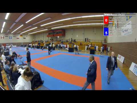 NK Senioren en Teams Finals 2017 Apeldoorn  Tatami 4