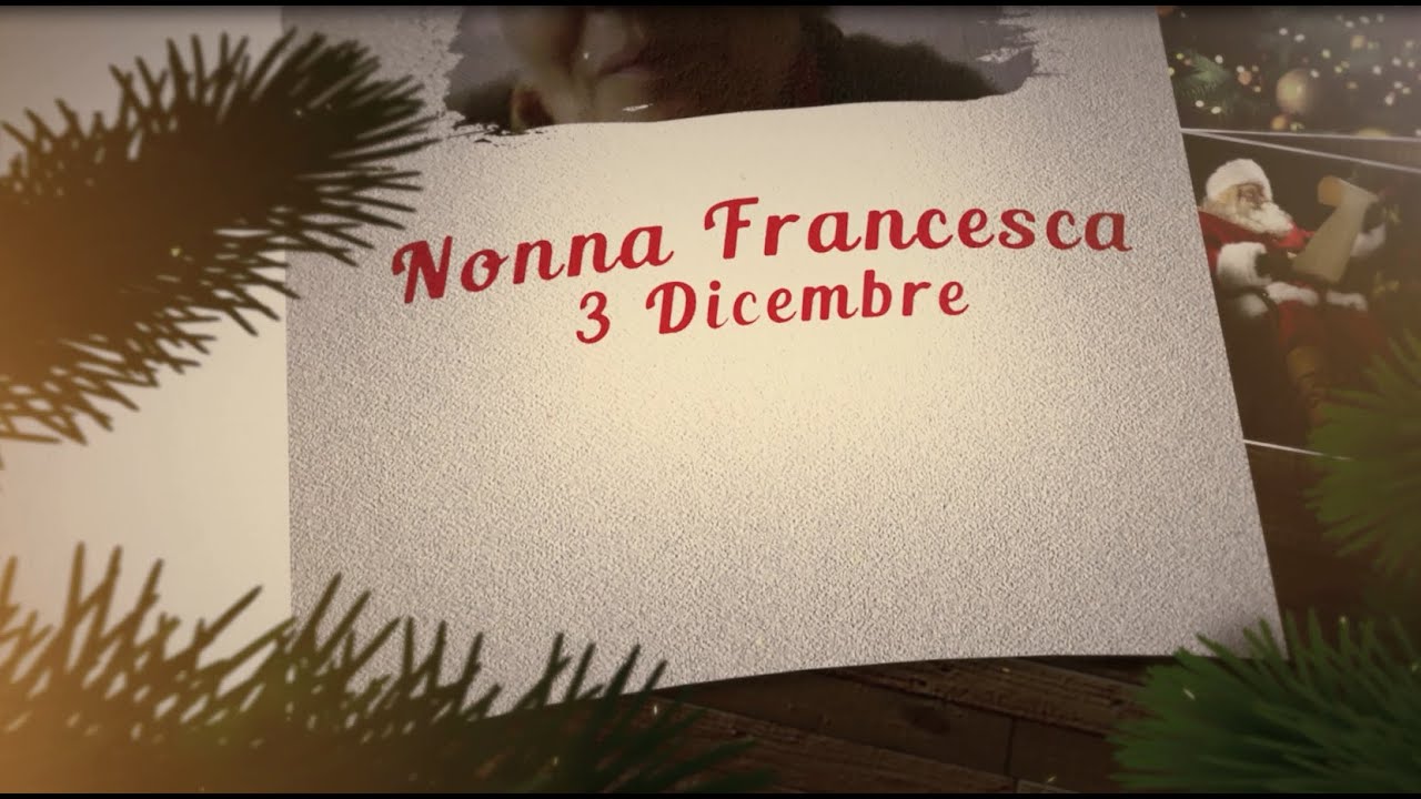 Ciao Nonni 3 Dicembre – Nonna Francesca