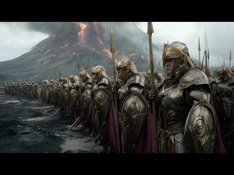 SAURON is furious! 3,000,000 warriors of MIDDLE EARTH and MORDOR! Who will win? [4k]