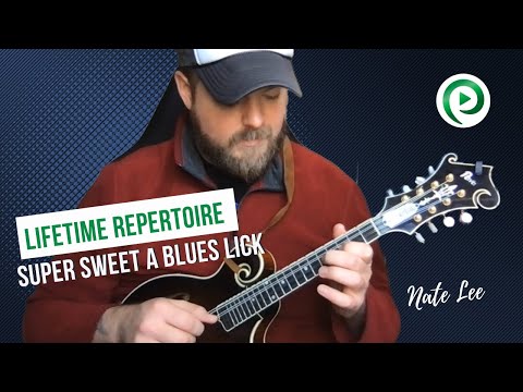 Lifetime repertoire: All-Purpose A Blues Lick | Mandolin Lesson