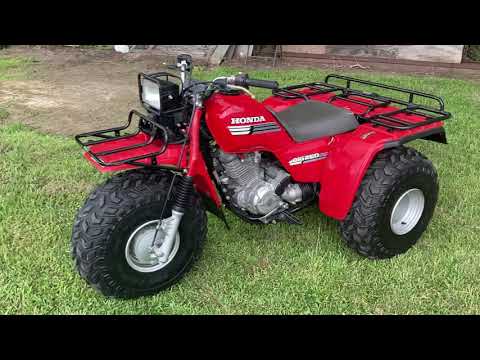 1987 Honda 250ES Big Red.  Most known three wheeler of all time. D&A Restorations