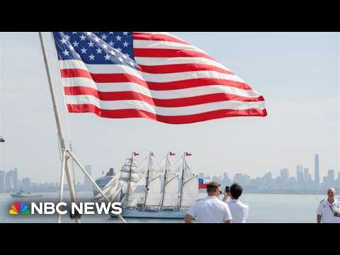 Watch: Sail4th 250 event for America's 250th anniversary