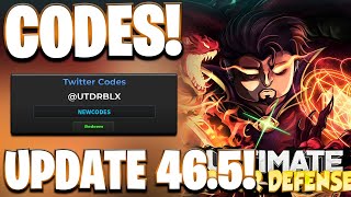 *DESHINIFIER!* NEW ALL DESHINIFIER UPDATE 46.5 CODES FOR ULTIMATE TOWER DEFENSE! ULTIMATE TD CODES