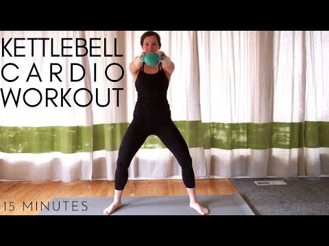 Quick Kettlebell Cardio Workout | Fit Mama Real Food