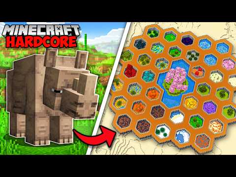 I Built a ZOO for REAL LIFE Animals in Minecraft Hardcore