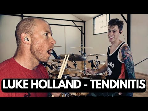 Drummer Reacts To - LUKE HOLLAND - JASON RICHARDSON - TENDINITIS FIRST TIME HEARING