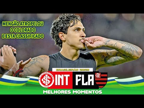 PEDRO SCORED! Internacional 0 x 2 Flamengo - Highlights of the 2025 Copa Libertadores