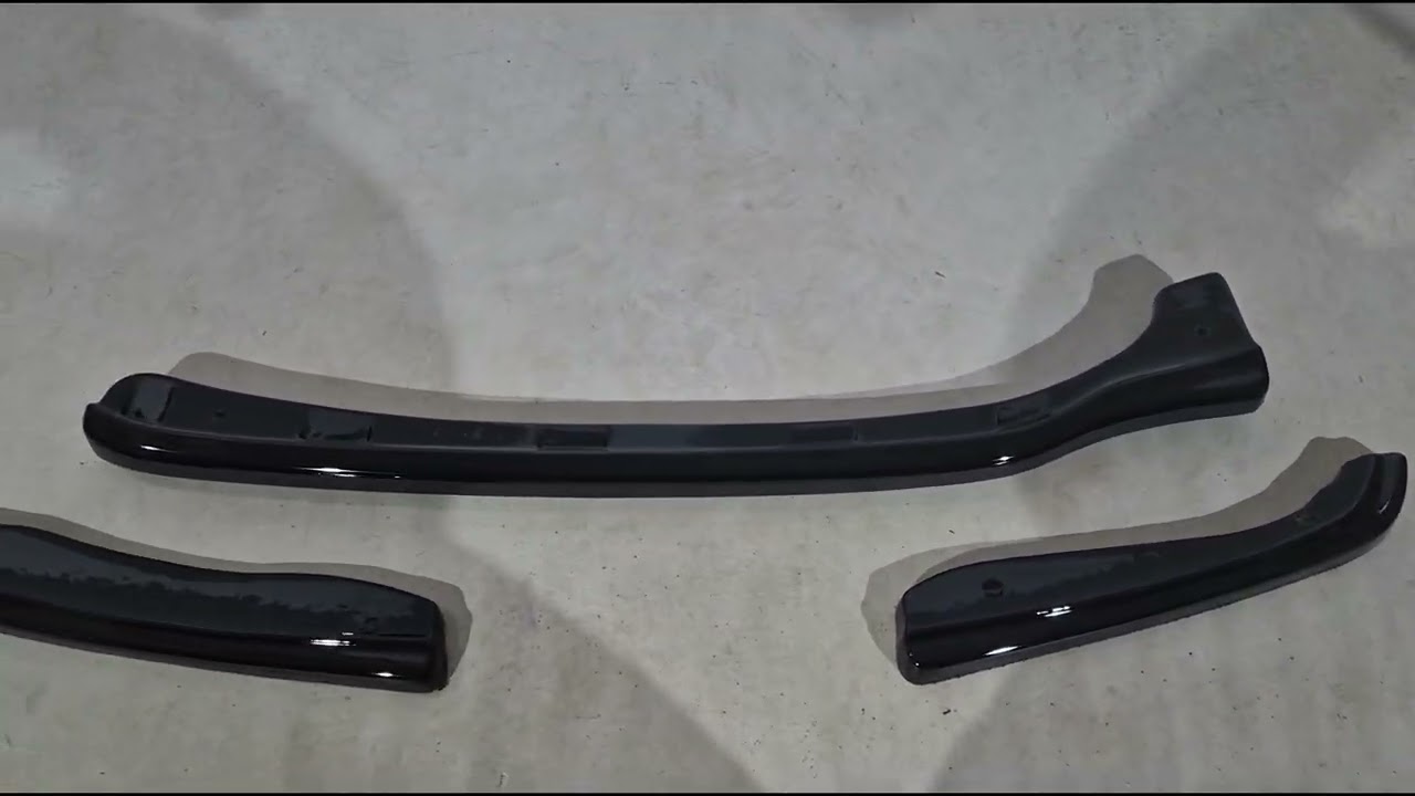 BMW 3 серия E46 1998-2006 гг. Задний спойлер Lip DPT (для M-Sport 2003-2006, Черный Глянец) Video 1