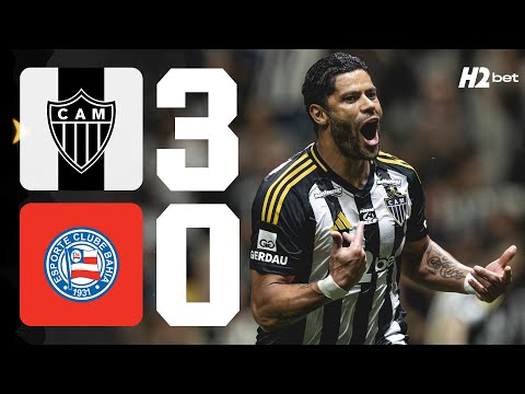 GALO 3x0 BAHIA: GOL 500 do HULK | GOLAÇO do IGOR GOMES | PRIMEIRO GOL do BIEL