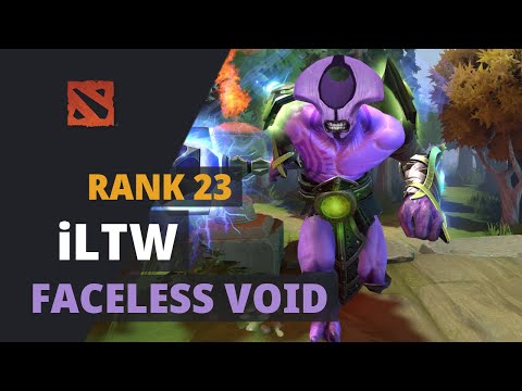 iLTW (Rank 23) plays Faceless Void Dota 2 Full Game