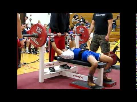 Sinath Sam 125kg Bench Press @ 60kg (275.5 lbs @ 132#) (2011)