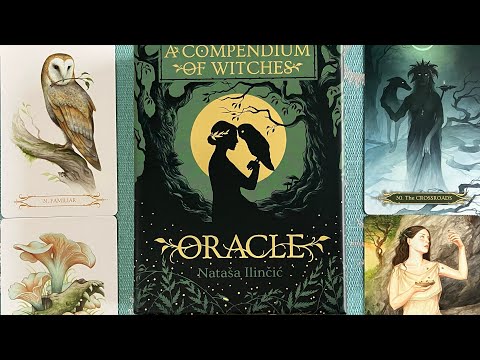 A Compendium of Witches Oracle Flip Through (in HD)