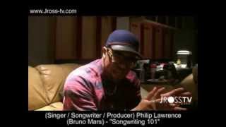 James Ross @ (Songwriter / Bruno Mars) Philip Lawrence - Make A Song On The Spot - www.Jross-tv.com