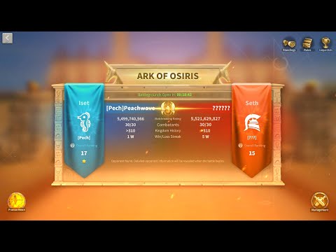 Pech Ark Of Osiris 18/12/2022 - Rise of Kingdoms