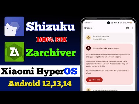 Shizuku You Need To Take An Extra Step | Shizuku The Permission of ADB Is Limited | REDMI, POCO, MI