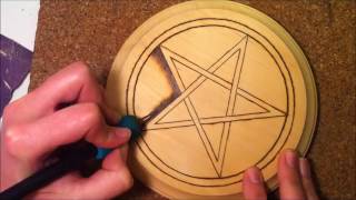 Burning a Pentacle