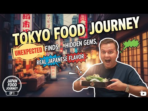 Tokyo Food Vlog (+prices) | Unexpected Finds, hidden gems & Japan Flavors | Japan Food Journey Ep.1