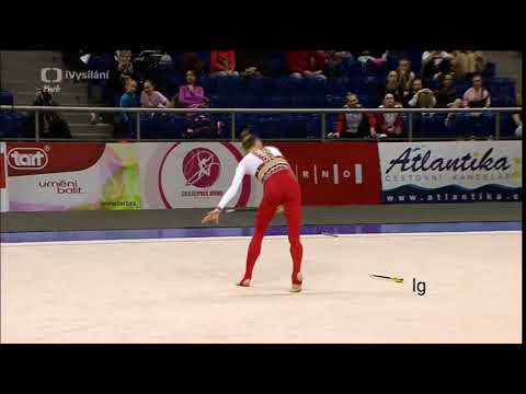Khrystyna Pohranychna Clubs Final Grand Prix Brno 2020