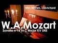W.A.Mozart :: Sonata n°16 in C Major KV 545 :: Wim Winters, clavichord