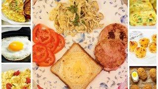 4 Simple & Quick Egg Recipes For Breakfast / Lunch / Dinner | World Egg Day